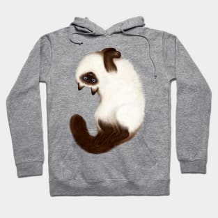 Himalayan Cat (Purple Background) Hoodie